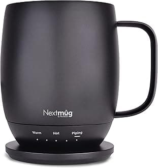 14 oz. Temperature-Controlled & Self-Heating Mug (Black)
