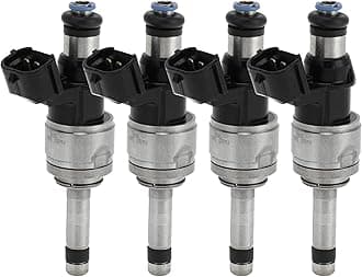 4 Pcs Fuel Injector for Nissan Sentra 2.0L 2020-2023 No.166005TA0B Flow Match Black Fuel Nozzle