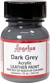 Angelus Leather Paint 1 Oz Dark Grey