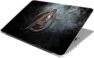Laptop Skin Stickers HD Quality Sticker for Laptops Upto 15.6" (Dustproof|Waterproof|Scratchproof|Reusable) - Avengers EDS