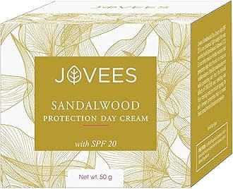 Jovees Sandalwood Protection Day Cream SPF-20, 50g