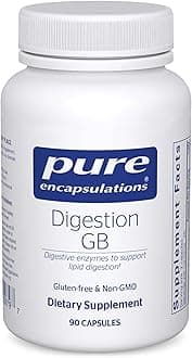Digestion GB - Digestive Enzyme Supplement - for Gallbladder Support & Gut Health* - with Bile Salts & Digestive Enzymes Blend - Gluten Free & Non-GMO - 90 Capsules