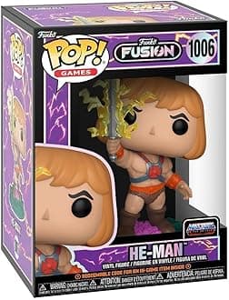 Funko POP! Games: Fusion - He-Man W 1/6 Odds for Rare Chase Variant - Masters Of the Universe - Collectable Vinyl Figure - Gift Idea - Official Merchandise, Assorted Figures