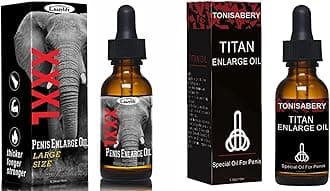 CRAZYLIFE Enlarge Gel, TONISABERY Enlargement Oil for Men BLSEX Enlarger Cream (F396-TITAN-RED)