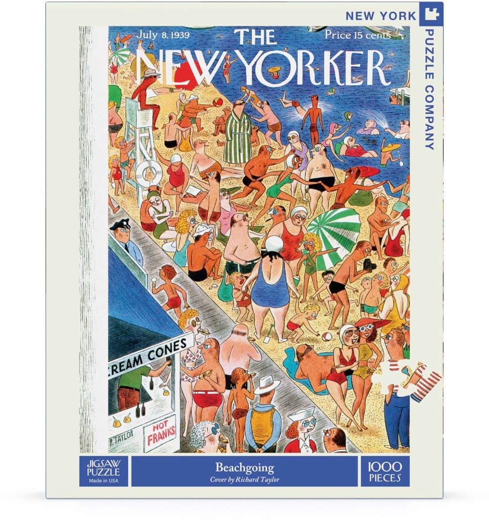 Beachgoing 1000 Piece Jigsaw Puzzle
