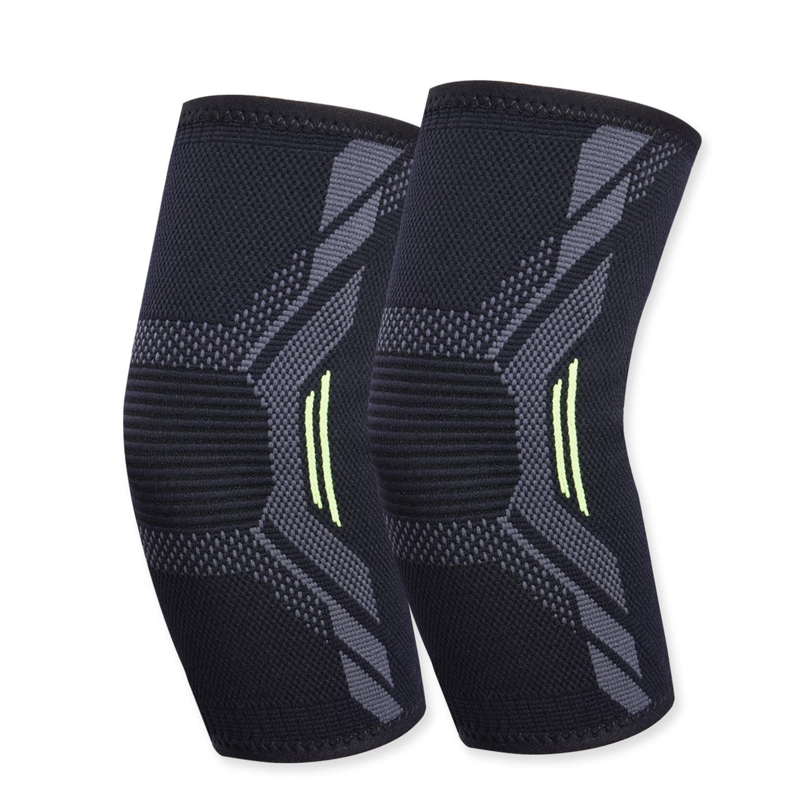 HUAGEED 2 Pack Elbow Brace Compression Sleeve for Tendonitis, Arm Support Forearm Pain Relief Sleeves for Men & Women, Medium