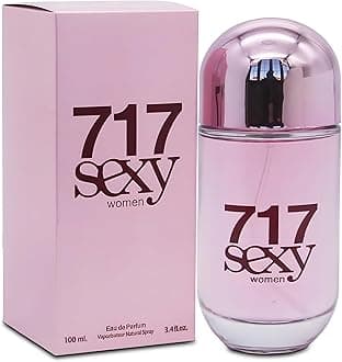 Women's Spray Perfume 717 Sexy Women Long Lasting Eau De Parfum Cologne for Women Refreshing Floral Fragrance for Casual Use,Ideal Holiday Gift,3.4 Fl Oz