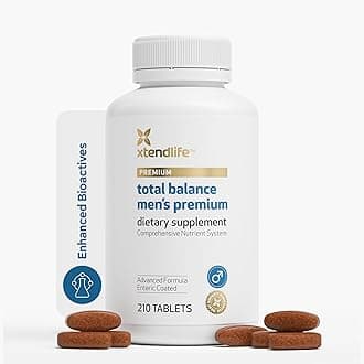 Total Balance Men’s Premium Multivitamin for Immune, Heart, Digestive & Cellular Health - Extra Strength Daily Support - 90+ Nutrients & Minerals - 30 Day Supply