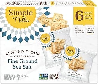 ALMOND FLOUR CRACKERS 20OZ (1.25LB)