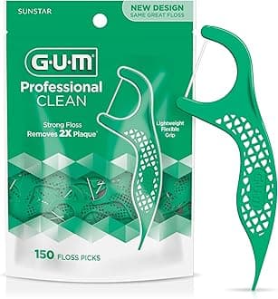 Professional CLEAN Flosser Fresh Mint 150 Count Pack Of 1 - Packaging May Vary