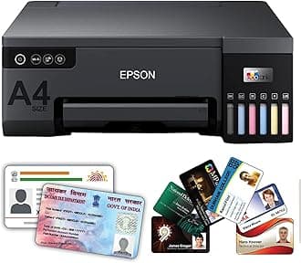 Eco Tank L8050 Wireless Colour Home Inkjet Printers, Multicolor