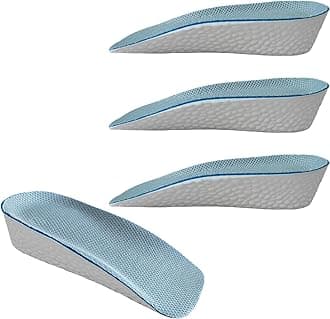 Insole Height, Orthopedic High Cushion, Plantar Fasciitis, Flat Feet, Achilles Tendonitis, Arch Support Orthotic High Cushions, Relief Foot High Cushions (2 Pairs) (Blue, 1.5cm)