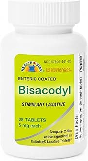 GeriCare Bisacodyl Stimulant Laxative (25 Count (Pack of 1))