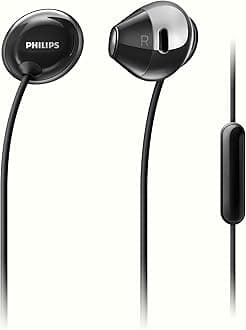 PHILIPSFlite Hyprlite in Ear Headphone with Mic - Black (SHE4205BK/27)