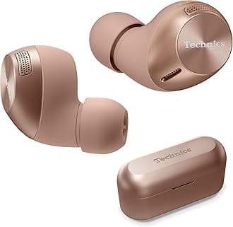 HiFi True Wireless Multipoint Bluetooth Earbuds II, Active Noise Cancelling, 3 Device MultiPoint Connectivity, Impressive Call Quality, LDAC Compatible, EAH-AZ40M2-N (Rose Gold)