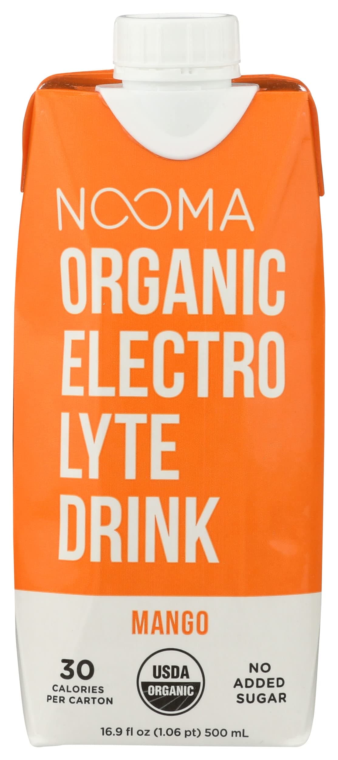 Organic Electrolyte Drink, Mango, 16.89 Fluid Ounce