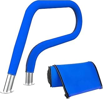 Pool Railing Covers-6 Feet Zippered Swimming Pool Handrail Covers-Neoprene Hand Grip Rail Slip Cover for Inground Swimming Pool Ladder Handles