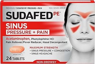 SUDAFED PE Sinus Congestion Pressure + Pain