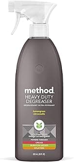 Heavy Duty Degreaser, Lemongrass Scent, Oven Cleaner & Stove Top Cleaner, 28 Oz Spray Bottle (Pack of 1),(Packaging may vary)