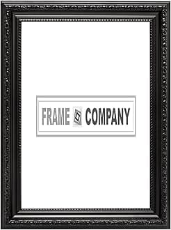 Black 7"x5" - Picture Frame/Artwork/Photo Frame/Poster with Acrylic Glass - Elegant Unfortunate Embellished