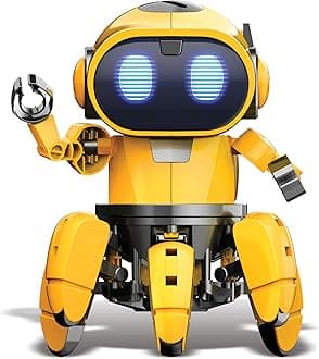 CONSTRUCT & CREATE Tobbie the Self-Guiding AI Robot Build Your Own DIY STEM Kit