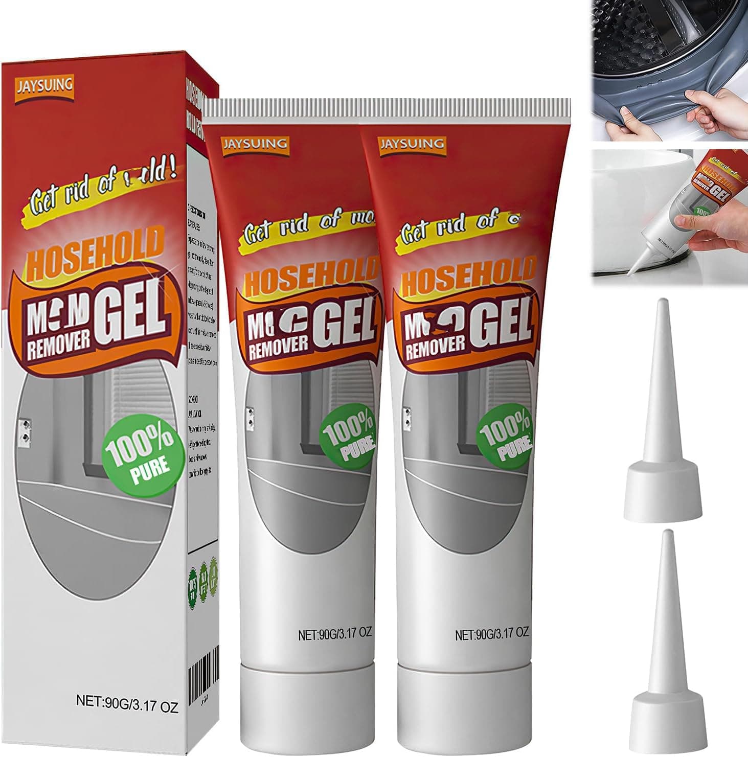 Gel, Suitable For Bathroom And Kitchen Tile Gaps(2Pcs)