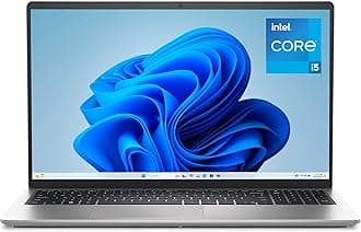 - 15 Laptop DC15250-15.6-inch FHD (1920x1080) 120Hz Display, Intel Core i5-1334U Processor, 16GB DDR4 RAM, 512GB SSD, Intel UHD Graphics, Windows 11 Home, Onsite Service - Platinum Silver