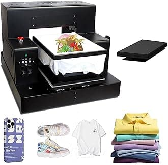 Sihao A3 L805 UV Flatbed Printer, DTG & DTF Printer, Direct to Film Print Mac...