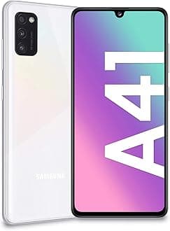Samsung Galaxy A41 SM-A415F 15.5 cm (6.1") 4 GB 64 GB 4G USB Type-C White 3500 mAh Galaxy A41 SM-A415F, 15.5 cm (6.1"), 1080 x 2400 pixels, 4 GB, 64 GB, 48 MP, White