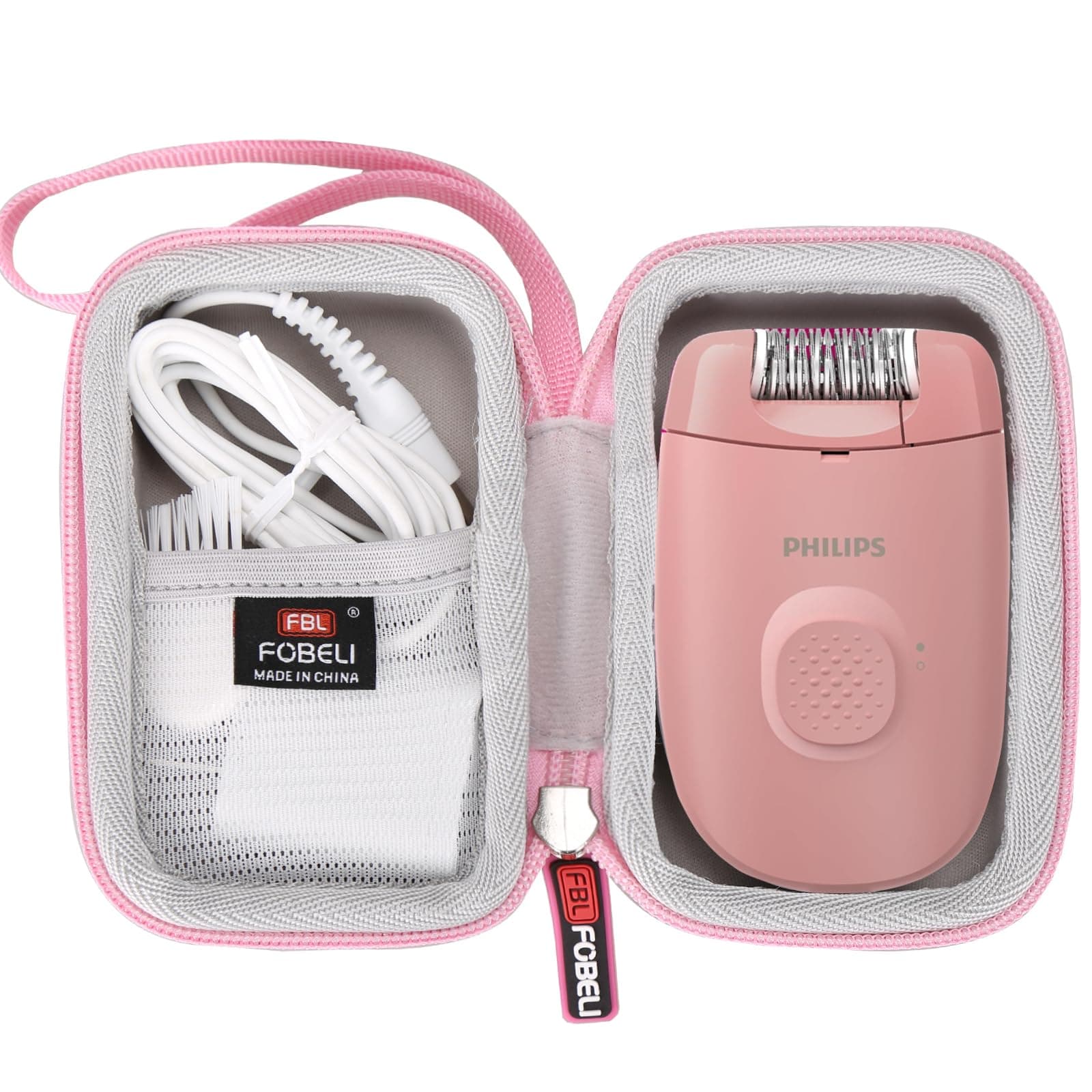 Hard Case Compatible with Philips Epilator Series 2000 BRE227/00 & Satinelle Essential BRE235/04 & Philips HP6401/Braun Epilator Silk-epil 3 3-270 Compact Hair Removal (Case Only)