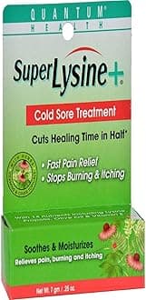 Quantum Super Lysine Plus Cold Sore Treatment Cream - 0.25 Oz