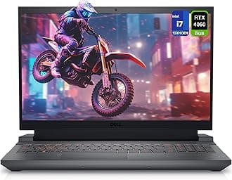 Dell G15 5530 Gaming Laptop, 13th Gen Intel Core i7-13650HX, 32GB DDR5 RAM, 1TB PCIe SSD, 15.6" FullHD Display, RTX 4060, Backlit Keyboard, Windows 11 Home, Dark Shadow Gray - NPO Backpack