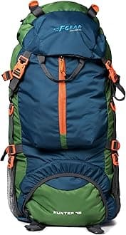 Hunter 75 Ltrs Blue Grn Rucksack (3196)