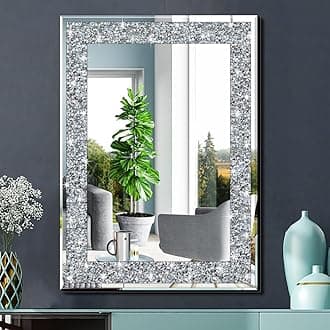 Rectangle Diamond Mirrors
