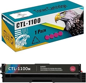 CTL-1100 Toner Cartridge Compatible for Pantum CP1100 CM1100 CP1100DN CP1100DW CM1100DN CM1100DN CM1100DW CM1100ADN CM1100ADW Printers, High Production Replacement (Magenta)