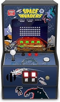 My Arcade Space Invaders Micro Player: Mini Arcade Machine Video Game, Fully Playable, 6.75" Collectible Premium Edition