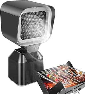 Portable Range Hood, Mini Desktop Range Hoods, 2 Speed Retractable Portable Kitchen Exhaust Fan with Detachable Aluminum Filter Oil Collection Cup for Indoor BBQ, Hot Pot, RV Cooking Smoke Extraction