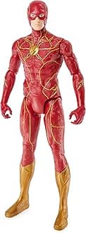 The Flash Action Figure, 12-inch The Flash Movie Collectible, Kids Toys for Boys and Girls Ages 3 and up
