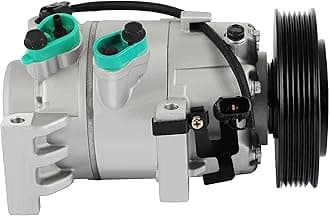 ECCPP A/C Compressor with Clutch 2017-2018 Fit for Hyundai Elantra 1.6L 2014-2019 Fit for Kia Soul 1.6L AC Compressor