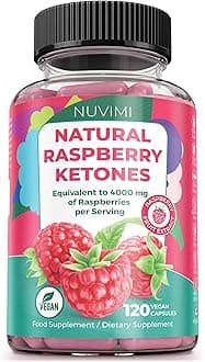 Raspberry Ketones - 4000 mg - Natural Dietary Food Supplement to Help Support Healthy Keto Diet for Men & Women - 120 Vegan Capsules