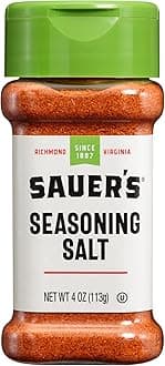Sauer's Seasoning Salt, 4.00 Ounce (Pack of 1)