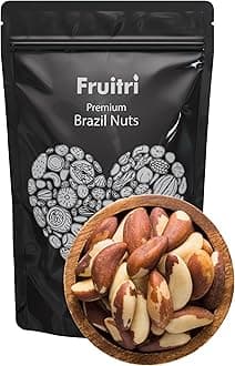 - Fruitri Exotic brazil nuts 250g, High in Selenium, Protein rich, Crunchy & Jumbo Brazilian nuts from Amazon Forest dry fruits