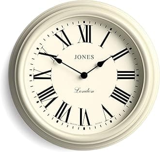 Venetian Wall Clock Classic Traditional Design With Clear Easy to Read Dial For Kitchen Office Dining Living Room 30cm