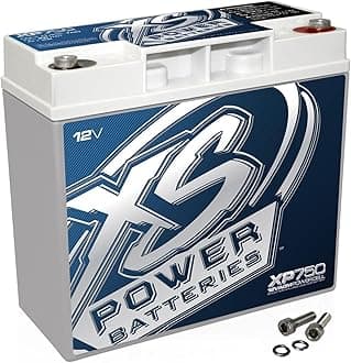 XP750 XP Series 12V 750 Amp AGM Supplemental Battery with M6 Terminal Bolt