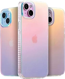LONLI Hue - iPhone 15 Plus Case - Iridescent [3M Drop Protection] - Shockproof Cover, Color Changing Effect Smartphone Case | Cute and Unique for Women, Girls and Men (2023)