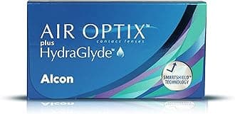 ALCON Air Optix Plus Hydraglyde - Monthly Reusable Contact Lenses(-3.25, Spherical, Pack Of 6).
