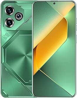 Pova6 pro Unlocked Android Phone Smartphone 10-core 8GB+256GB Cell Phone 48MP+108MP Camera Pixels 6800mAh Battery for Extended Standby 6.82-inch HD Screen Mobile Phone 5G Dual SIM Card (greener)