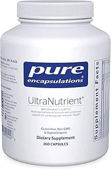 UltraNutrient - Minerals & Multivitamins - Supports Liver & Heart Health* - Supplement for Antioxidants - with Vitamin C, CoQ10 & More - Gluten Free - 360 Capsules