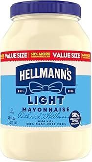 Creamy Light Mayonnaise Light Mayo Made with Cage Free Eggs 48 FL oz