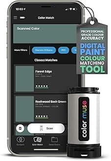 Colorimeter Paint Colour Matching Tool, Digital Colour Values Sensor & Reader for Precise and Accurate Paint Color Matching - Perfect for Professional Painters, Designers, and Artists